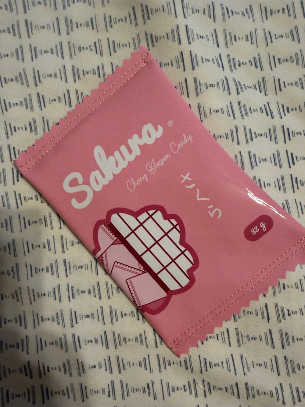 Sakura Pink Cherry Blossom Candy Pouch katseye kpop